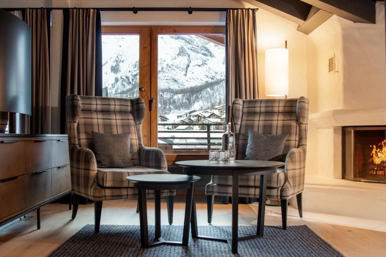 Walliserhof Grand-Hotel & Spa Relais & Chateaux Saas Fee المظهر الخارجي الصورة