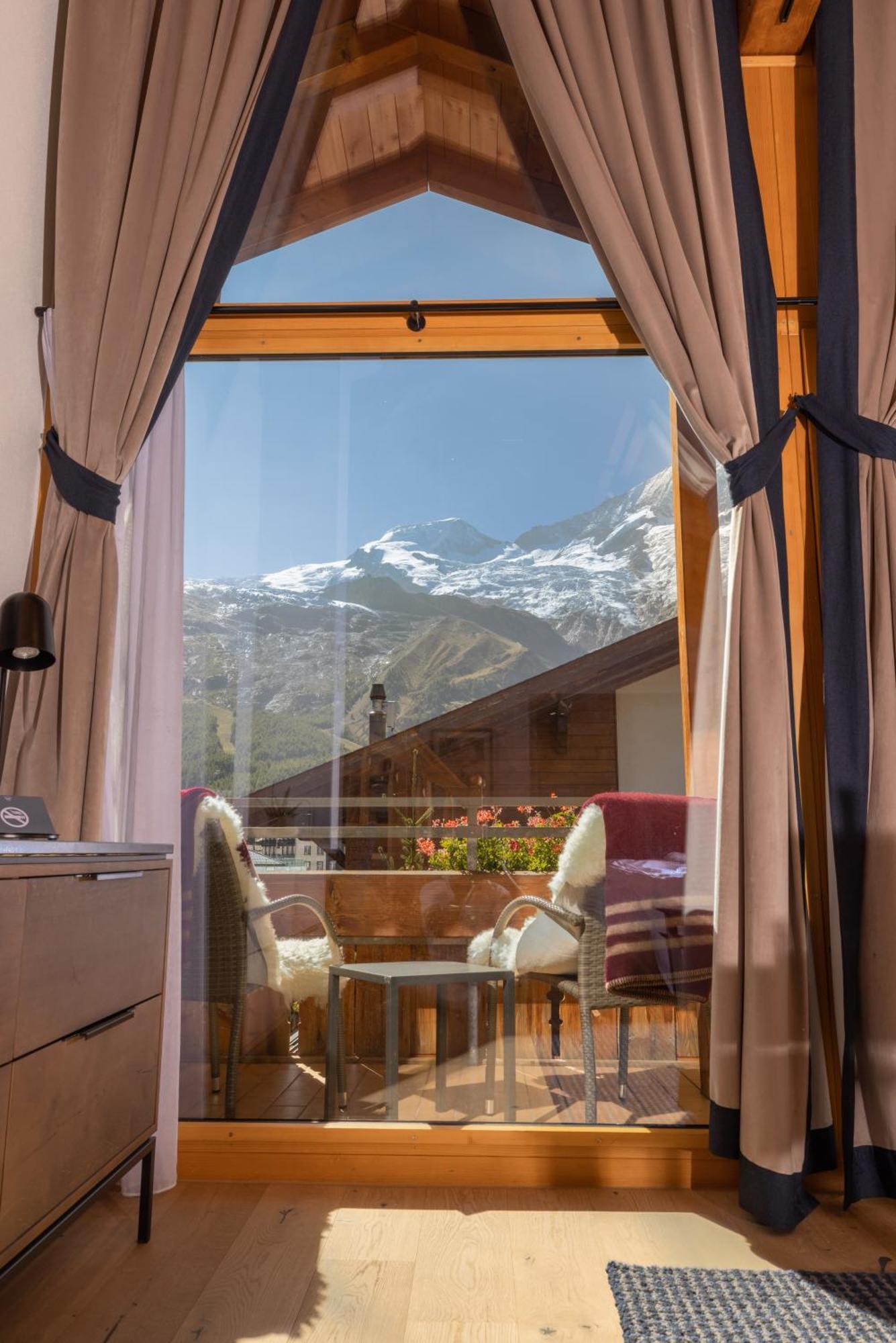 Walliserhof Grand-Hotel & Spa Relais & Chateaux Saas Fee المظهر الخارجي الصورة