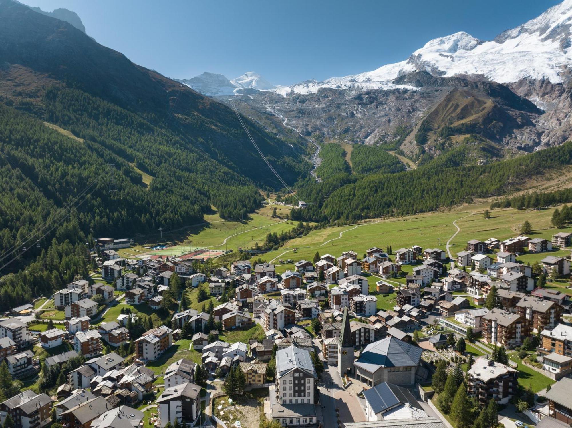Walliserhof Grand-Hotel & Spa Relais & Chateaux Saas Fee المظهر الخارجي الصورة
