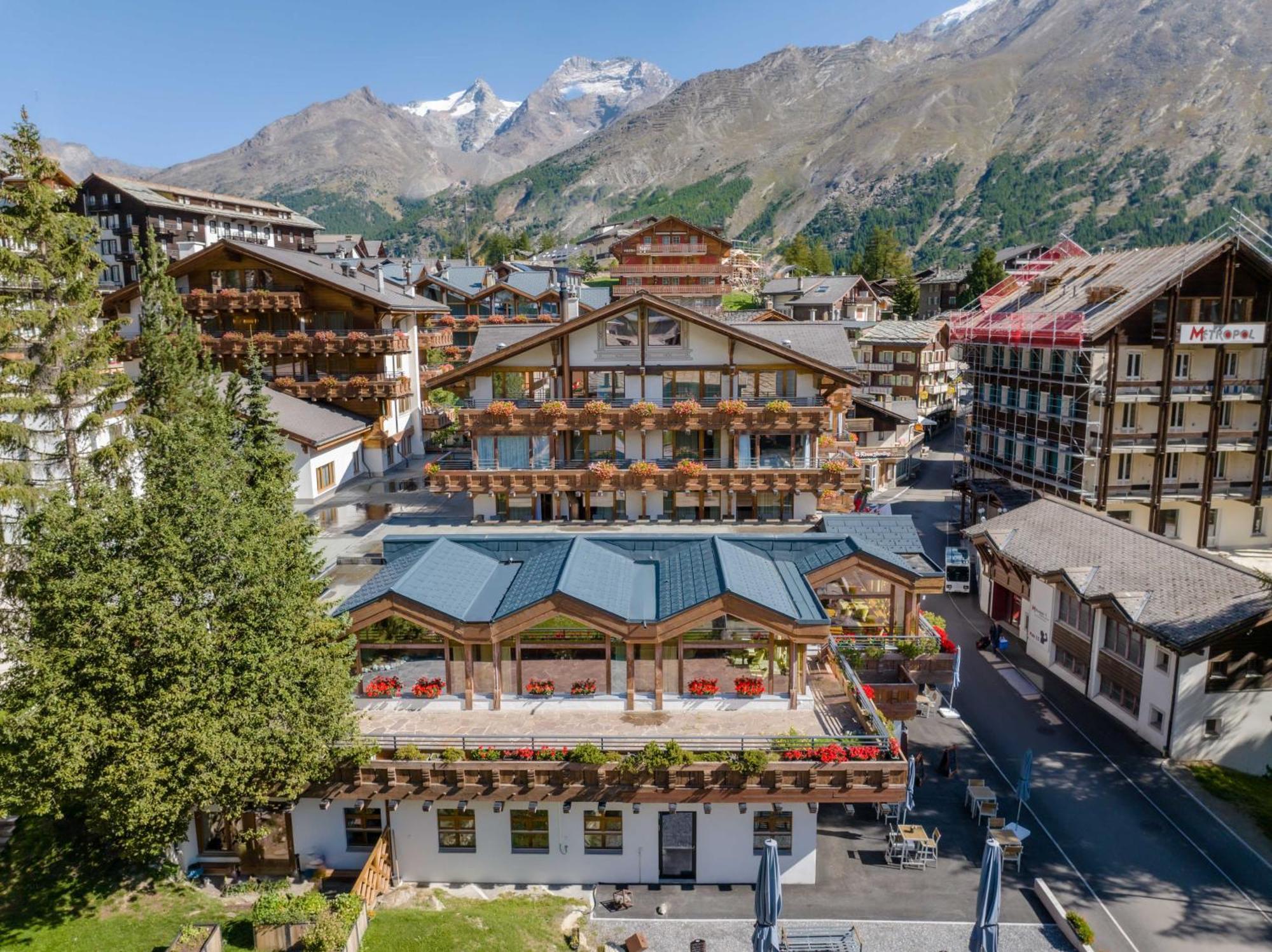 Walliserhof Grand-Hotel & Spa Relais & Chateaux Saas Fee المظهر الخارجي الصورة